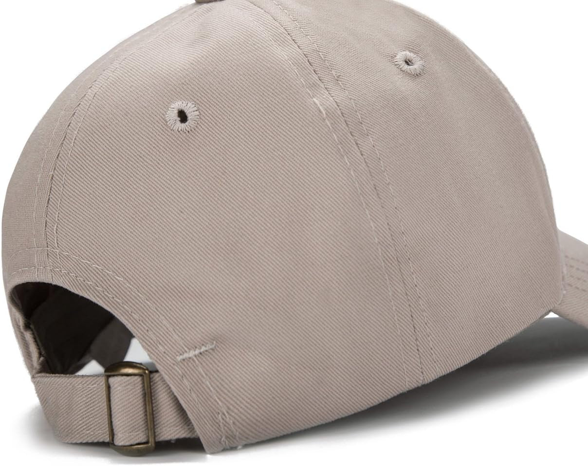 Baseball Cap for Kids-Adjustable Washed Cotton Golf Toddler Hat for Boys & Girls