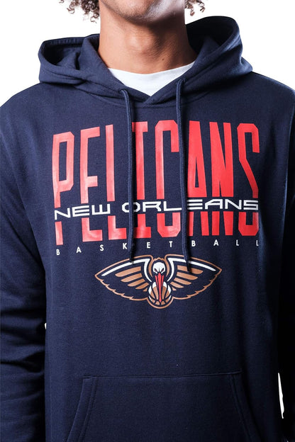 Men'S NBA Official Soft Fleece Hoodie Pullover Sweatshirt