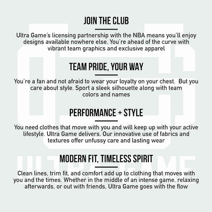 NBA Womens Nba Soft Fleece Pullover Hoodie Sweatshirt with Varsity Stripe