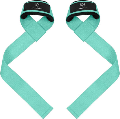 Weightlifting Wrist Straps – 2-Pack Adjustable Padded Neoprene Lifting Straps for Gym, for Men & Women